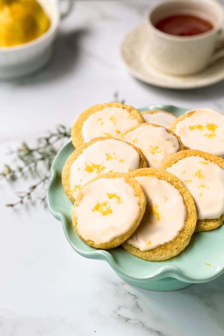 Easy Butter Lemon Tea Cookies - 31 Daily