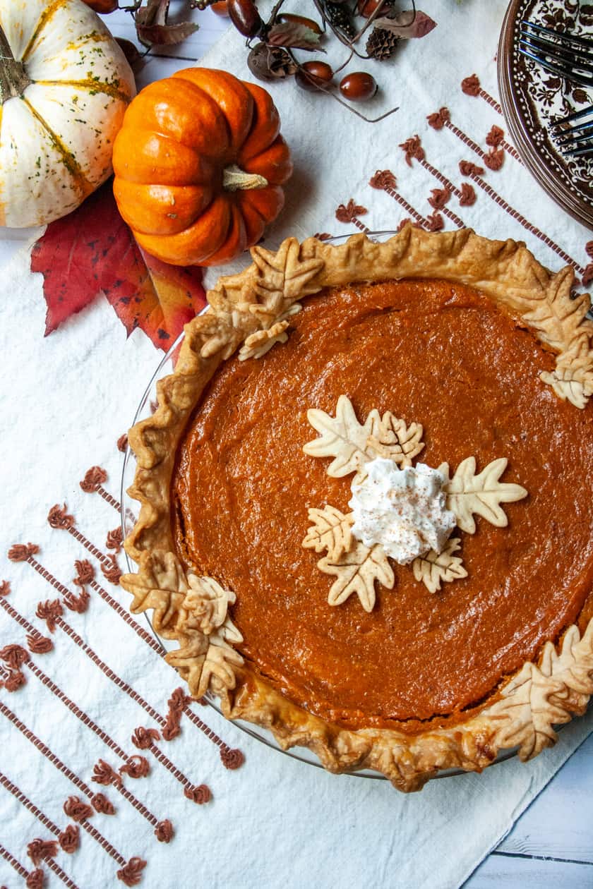 Decorated Sweet Potato Pie - 31 Daily